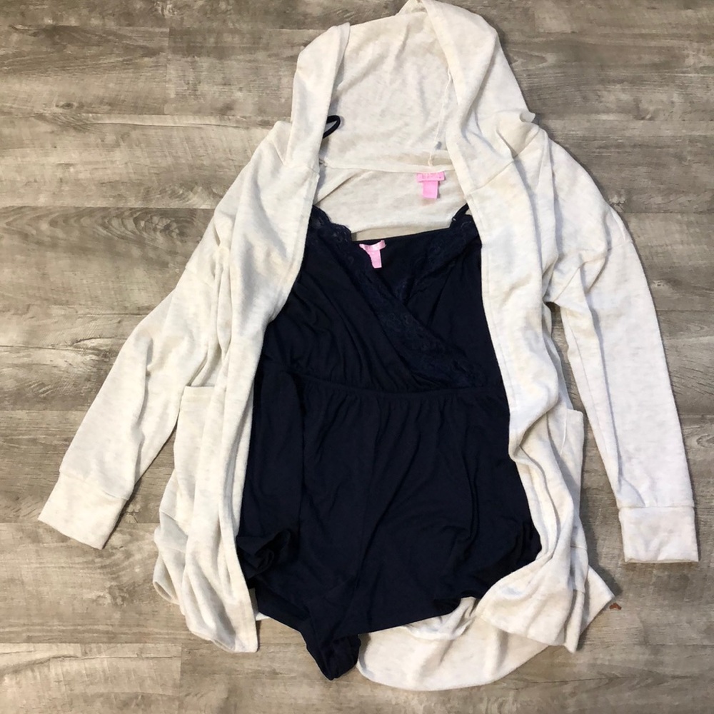 Sweater and romper